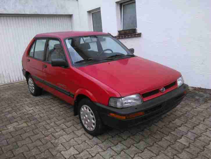 Subaru Justy 1.2 4WD, 75tkm, AHK, 3 Vorbesitzer, bald Oldtimer, wie Libero