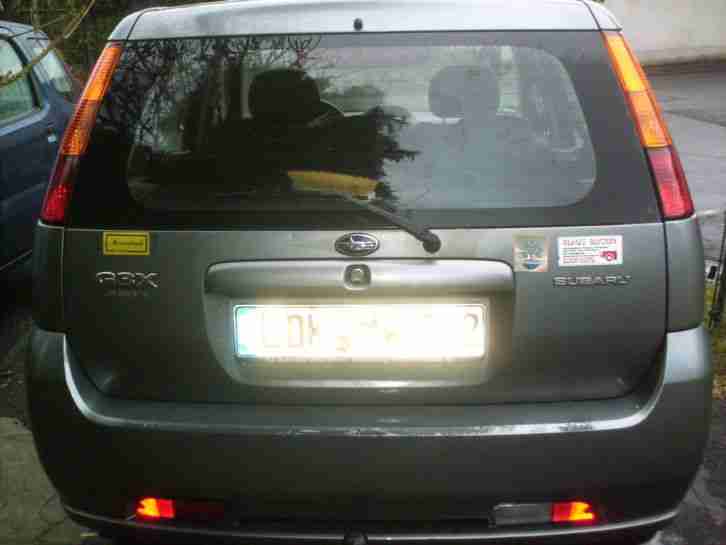 Subaru Justy Allrad Bj 2007 mit Anhängerkupplung Grau Benziner