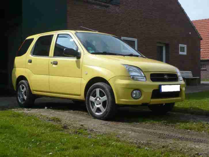 Subaru Justy G3X Allrad quattro AWD mit Standheizung und Fernbedienung