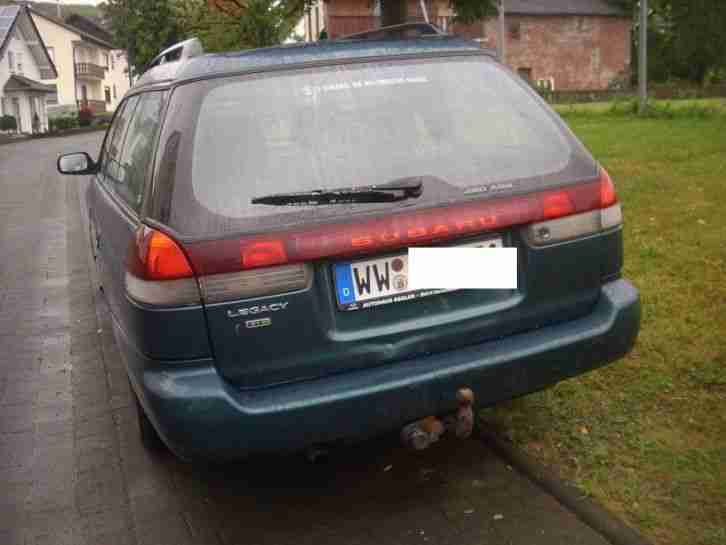 Subaru Legacy GL 2,0 Benzin 252000 fahrbereit dklgrün ohne TÜV Kombi AHK
