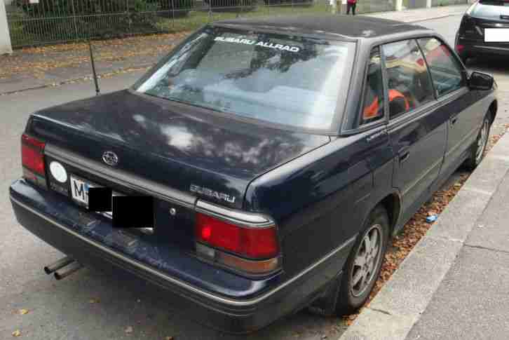 Subaru Legacy Limousine Blau - Baujahr 1991 mit TÜV fahrtüchtig
