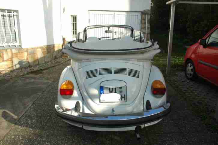 Super seltenes VW Käfer Cabrio Triple White 1303