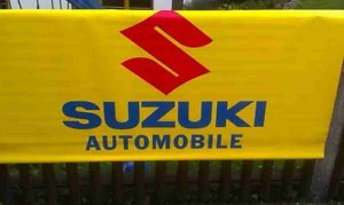 Suzuki Automobilwerbebanner