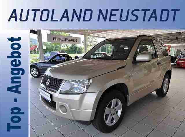 Grand Vitara 1.6 Comfort SHZ ALU Klima ZV Servo