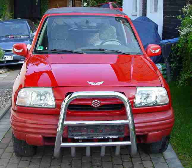 Grand Vitara Cabrio in rot mit Tüv und 132420