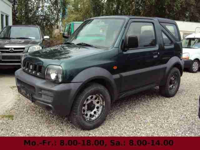 Suzuki Jimny 1.3 Klima, Cabrio, ZV, 1.Hand
