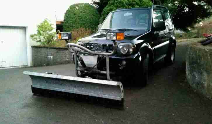 Suzuki Jimny Allrad Schneepflug Schneeschild Räumschild Winterdienst Pfau LBS