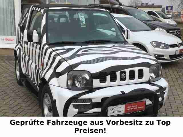 Jimny Cabrio Daktari Zebra seltene Edition