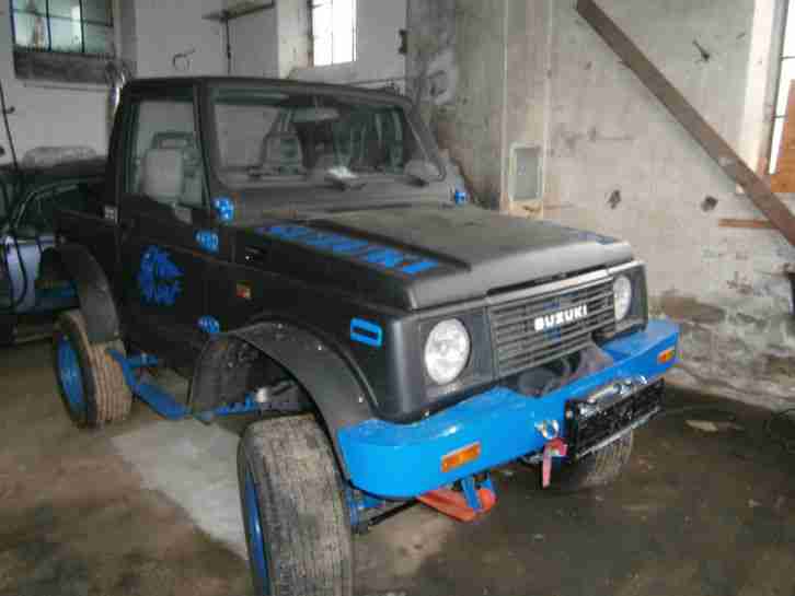 Suzuki Samurai spoa umbau mit Swift Motor 1,6L16V