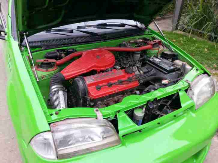 Suzuki Swift Cabrio / Chevrolet Geo Metro Tuning 1.6 16V 68 KW Tüv 06.2017