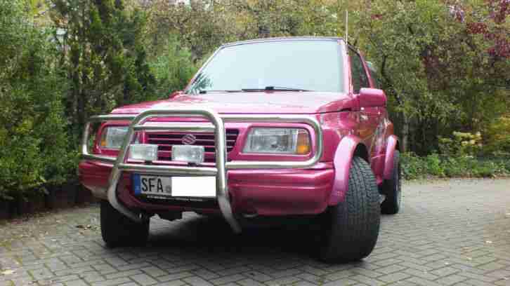 Vitara Cabrio 1, 6 16V 97PS Bj98 Pink Metallic