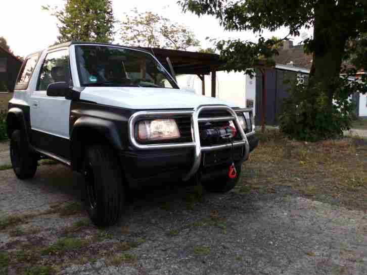Suzuki Vitara Cabrio Offroad Umbau Sonderfahrzeug Schneeschild