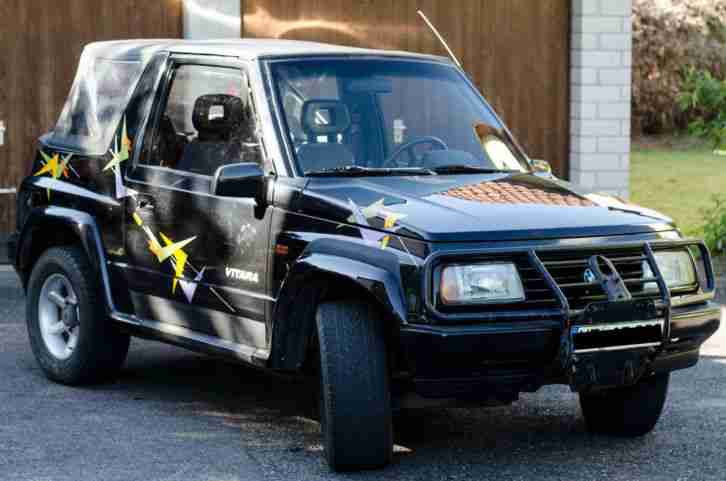 Suzuki Vitara Jeep, Cabrio, !TÜV März 2018! EZ 09/94, 2. Hand, Verdeck neu