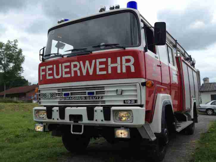 !! TAUSCH möglich !! Feuerwehr Magirus 4X4 192