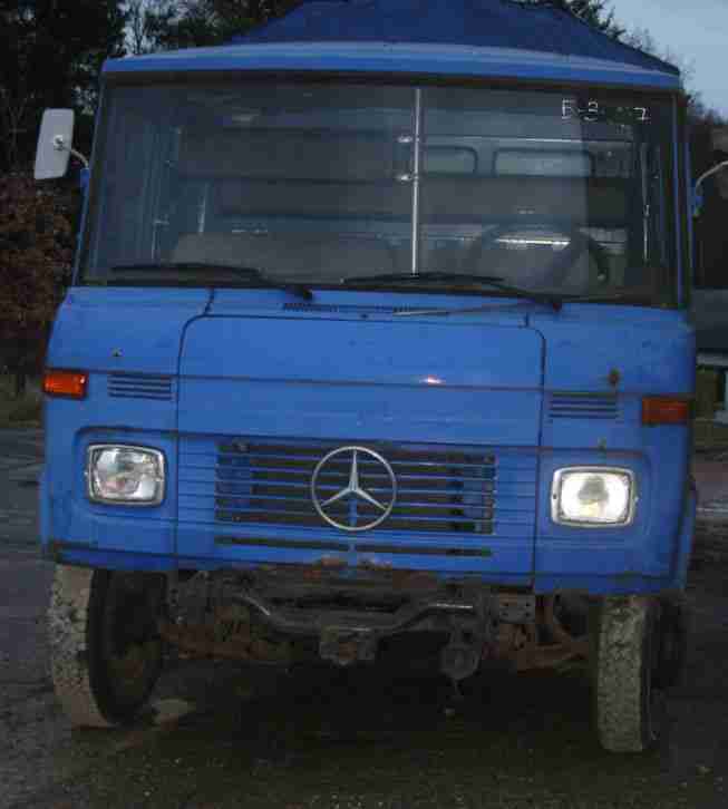 THW Mercedes L 409 Doppelkabine für Bastler / zum Ausschlachten oder herrichten