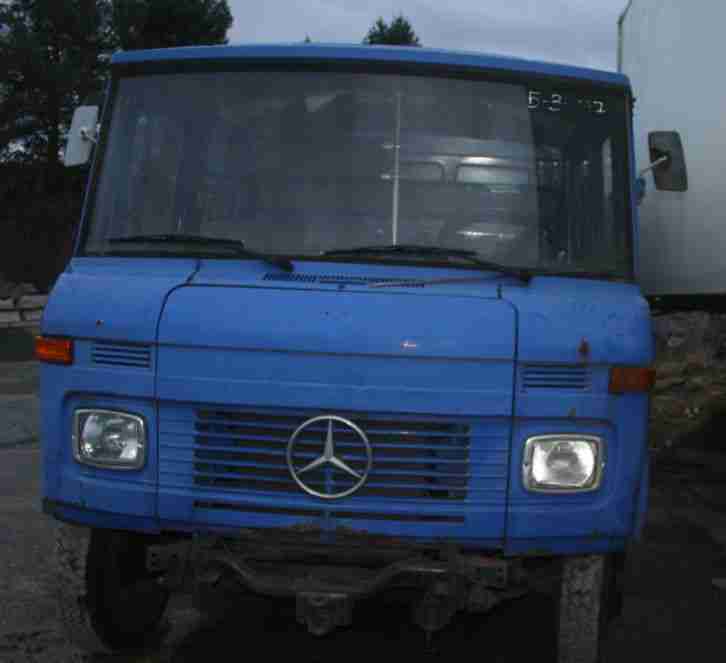THW Mercedes L 409 Doppelkabine für Bastler / zum Ausschlachten oder herrichten