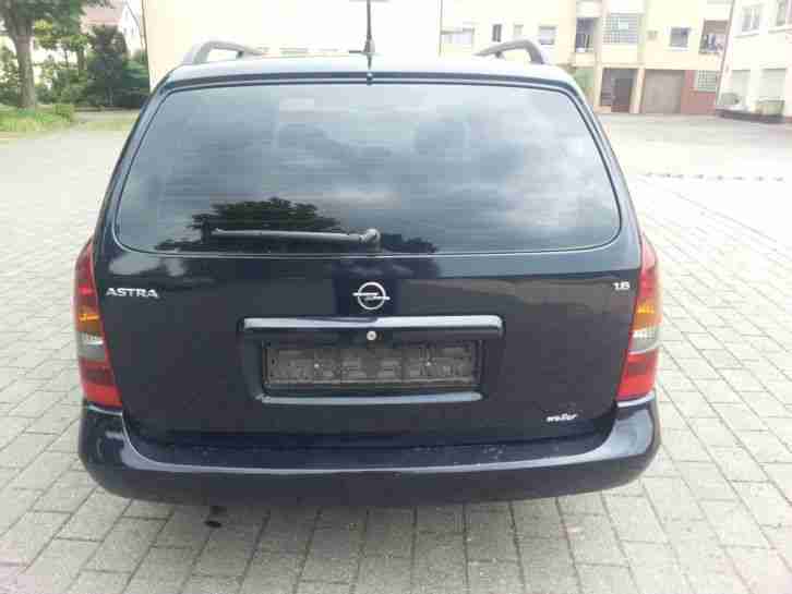 TOP OPEL ASTRA m. KLIMA, TÜV 01/2016, EURO 3 u. D4, 8xbereift, Alufelgen