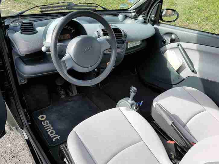 *TOP*Smart forTwo Softouch-0,7 L.Klima-Panoramadach BLACKMOTION