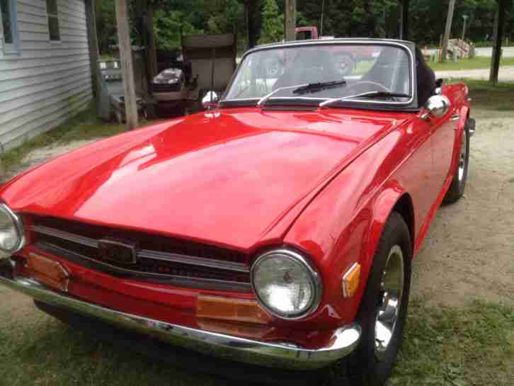 TR6 ROT 1972 ROADSTER