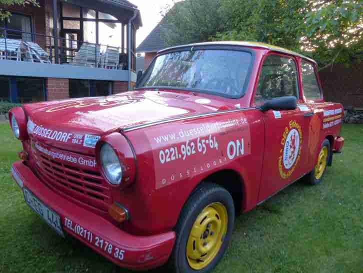 TRABANT 1.1 N0 Trabi Düsseldorfer Eishockey Gem. DEG - Rarität aus 1989 08/2016
