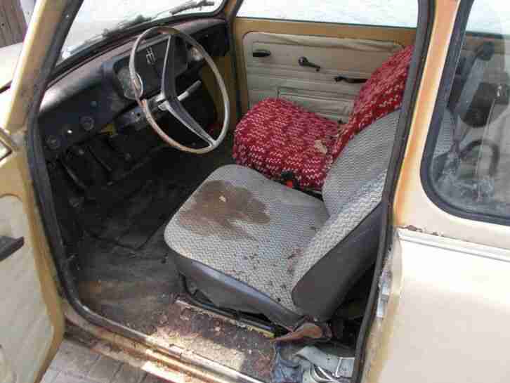 TRABANT 601 L- SCHEUNENFUND-ZUR RESTAURATION