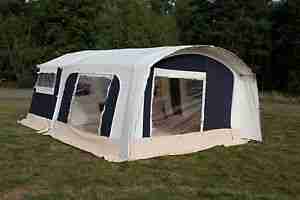 TRIGANO Lagun von 2012 Weiß/Marine !! !! FALTCARAVAN ZELTANHÄNGER