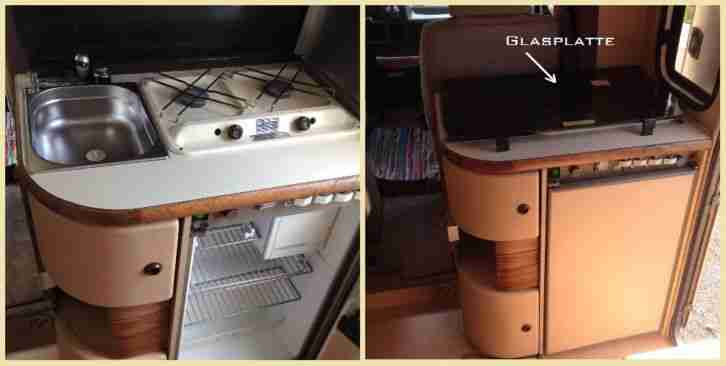 TÜV NEU - Wohnmobil mit Dethleffs Aufbau - Fiat Ducato