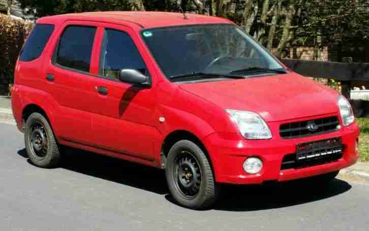 TÜV Subaru Justy G3X Allrad LPG Autogas TÜV neu 4/17