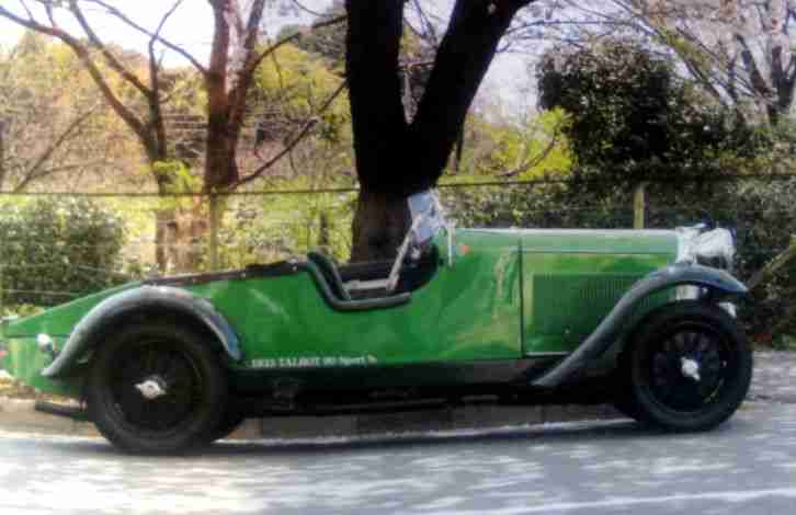 Talbot SPORT 90 Baujahr 1933 2005 wurde das Auto general restoriert