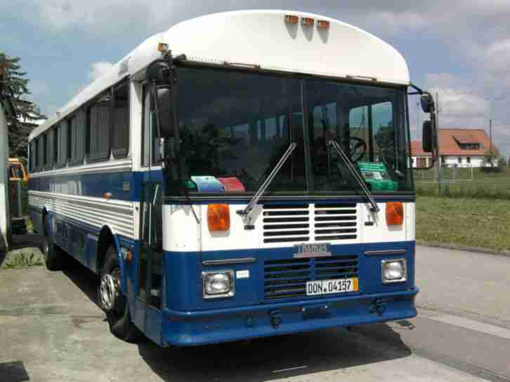 Thomas Bus 1308, Partybus, Rarität, TÜV 9 15 Womoumbau