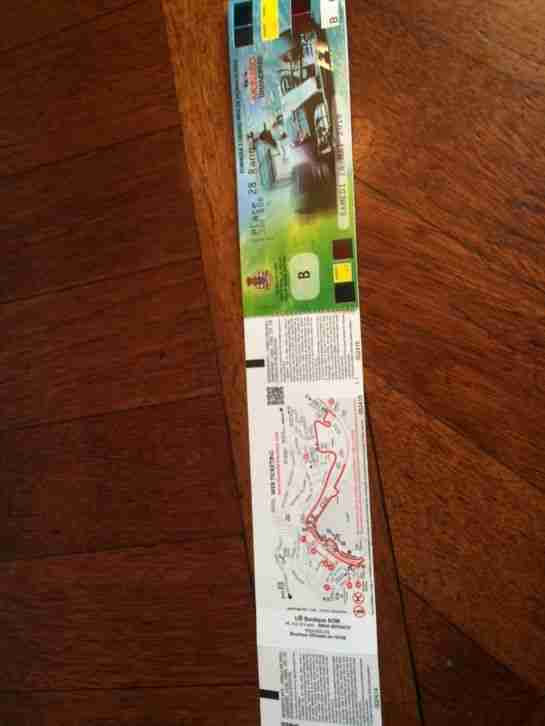 Ticket für das Formel 1 Rennen in Monaco 2016 auf der besten Tribüne