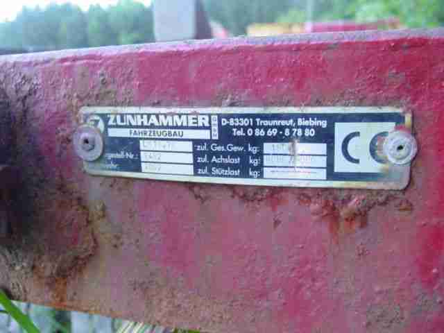 Tieflader Containertransporter
