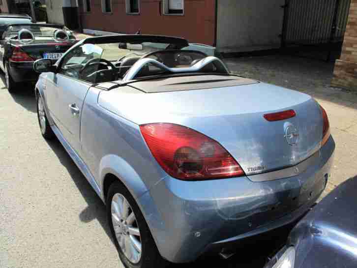 Tigra vollausstattung mit LPG Gasanlage in hellblaumet.