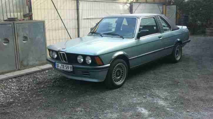 Top E21 323i Baur Cabrio mit H Zulassung!