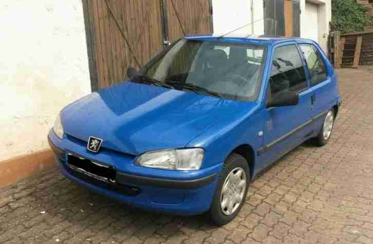 Top Peugeot 106 II Facelift 1124cm 60PS blau viele Neuteile BJ 2003 Tüv/Au 2017