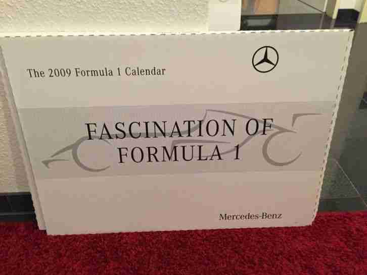 Top Rarität Sammlerstück Mercedes Benz Fahrerkalender 2009