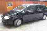 Touran, VW, 7 Sitzer, AHK, Klima, 2.0 TDI, Highline,