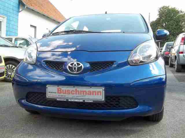 Toyota Aygo Blue 4trg Klima / Alu / 6xAirbag / ZV / eFH