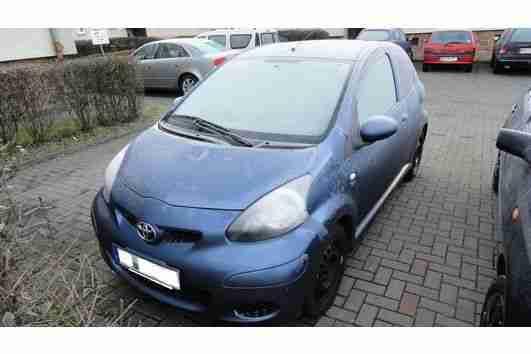 Toyota Aygo CoolTyp AB1, Schräghecklimousine, Graphit blau metallic, 998 cm3