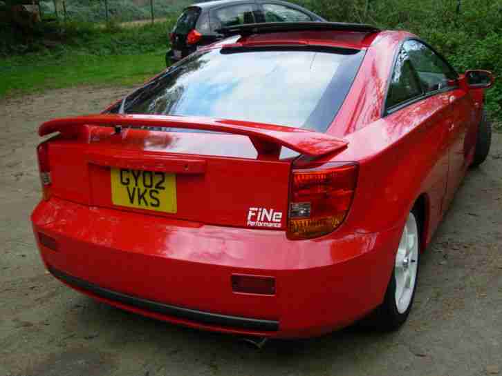 Toyota Celica TS, VVTLI 192 PS, BJ. 2002, 162 Tkm, sehr guter Zustand, selten!