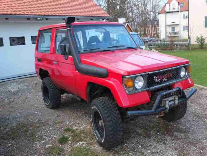 Toyota Landcruiser LJ 70 Offroad , Warn Winde , ARB Sperre , Safari Snorkel ,