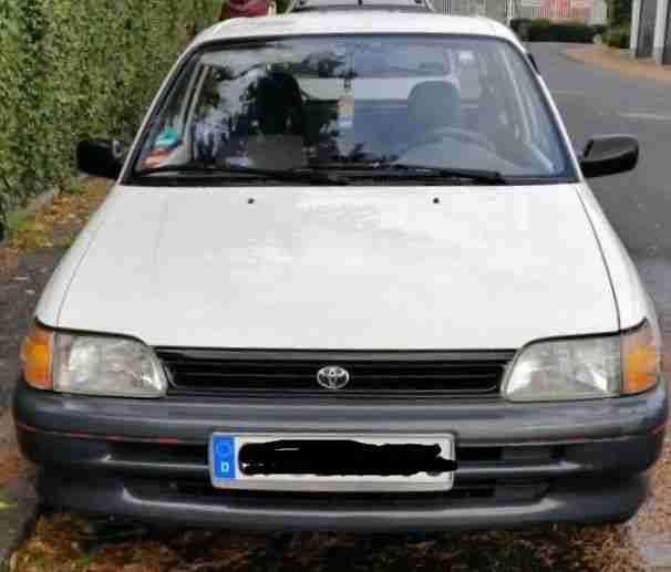 Toyota Starlet 1.3 XLi Details Gebraucht, Limousine, 02/1993, 55 kW (75 PS), Ben