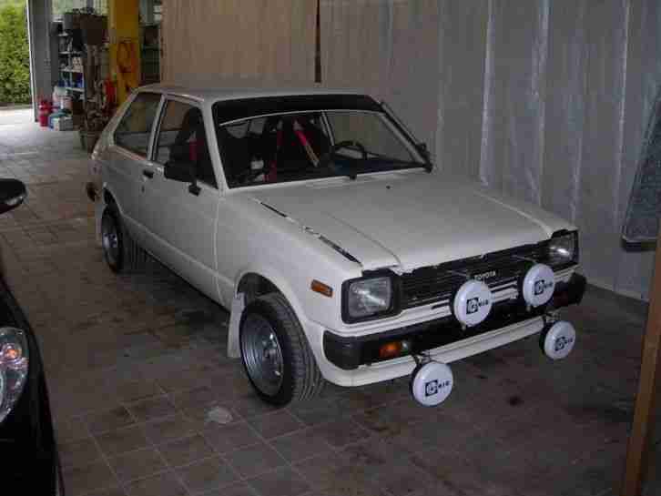 Toyota Starlet KP6 Heckantrieb 1.HD (no 4AGE AE86 AE 86 Corolla) KP 61 RWD Bj 81