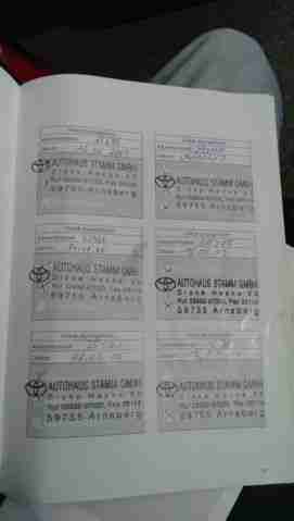 Toyota Yaris 1.0 1.Hand Scheckheft