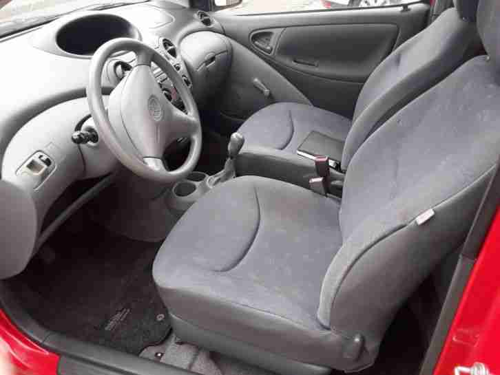 Toyota Yaris 3 Türer, rot, Bj. 2003 TÜV bis 11.2019