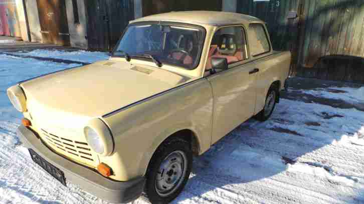 Trabant 1.1 Limousine Ahorngelb BJ. 10/89 mit BRD Papieren