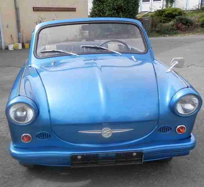 Trabant 500 Cabrio Spezialumbau Unikat Oldtimer DDR Sachsenring Generalüberholt