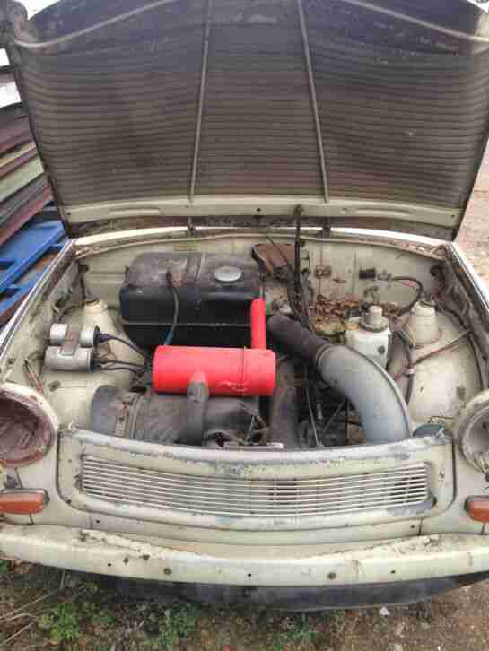 Trabant 601 1.Hand mit Original Kaufvertrag IFA Scheunenfund