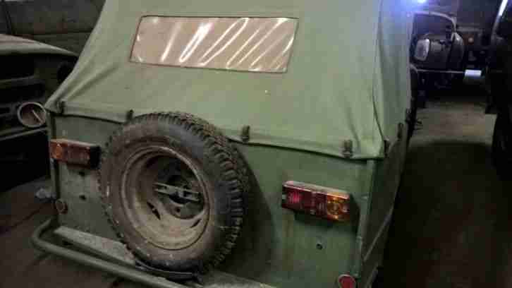 Trabant 601 A Kübel NVA DDR Scheuenfund