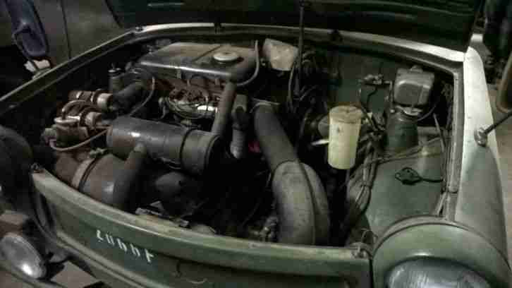 Trabant 601 A Kübel NVA DDR Scheuenfund